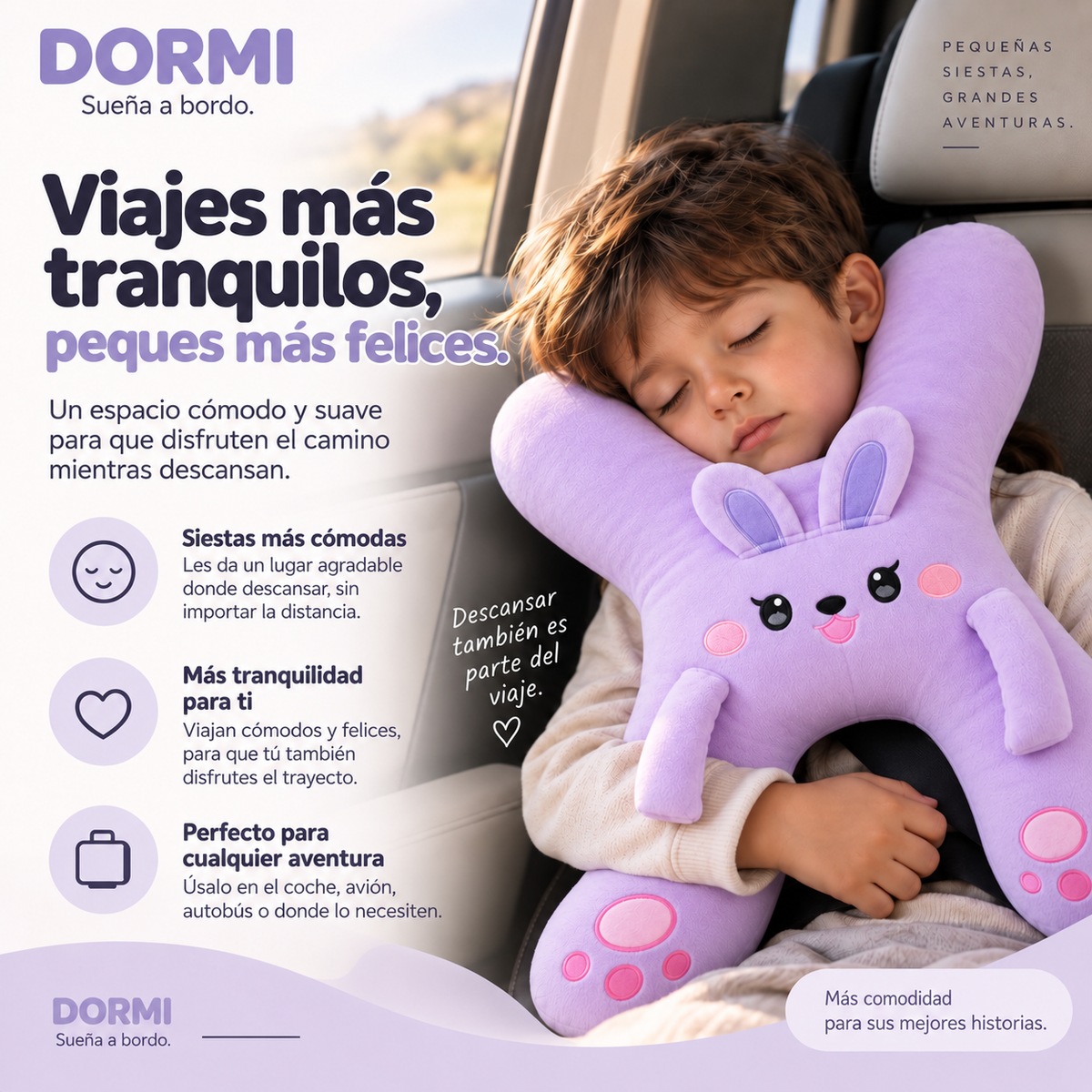 Almohada de Viaje Infantil DORMI