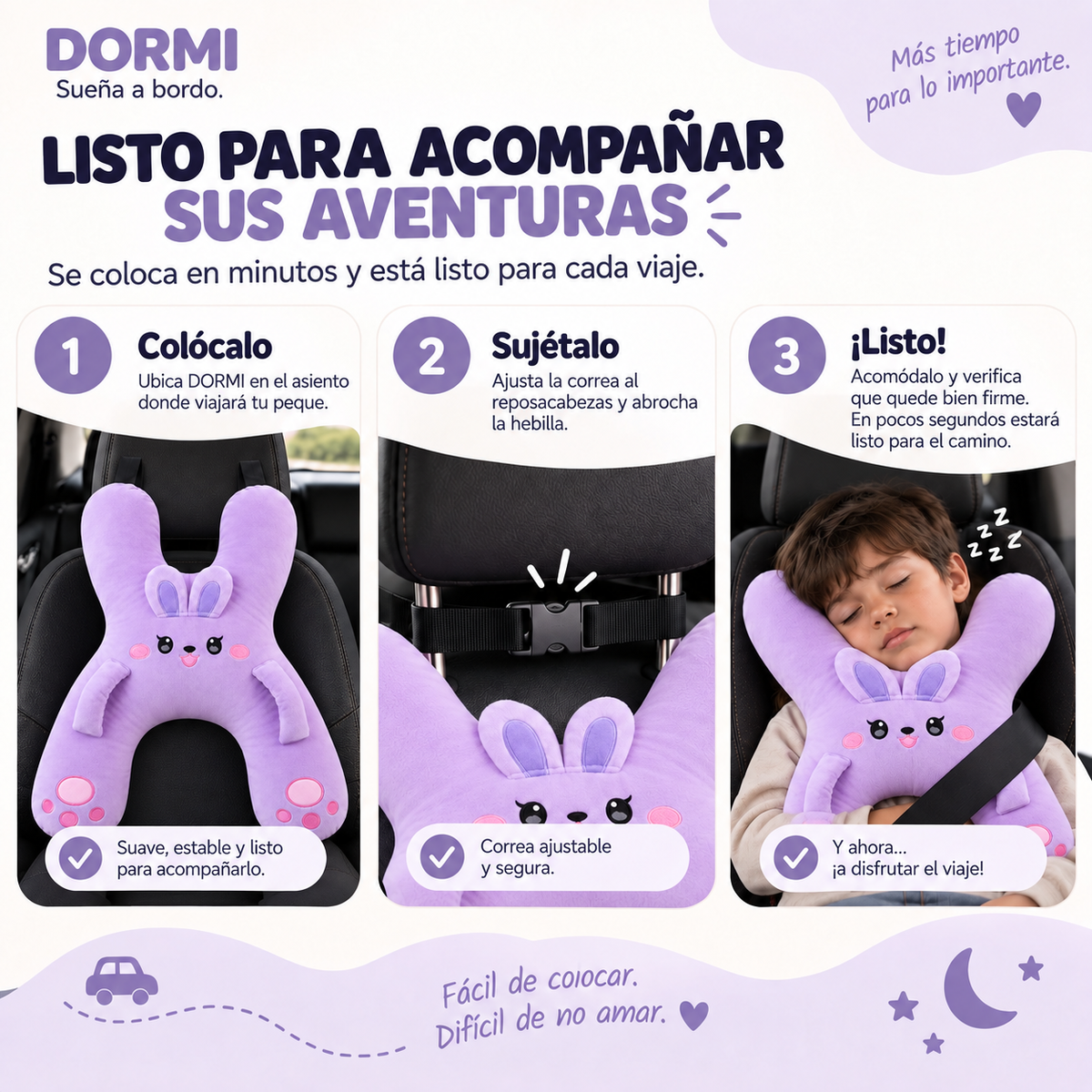 Almohada de Viaje Infantil DORMI